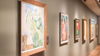 國(guó)家美術(shù)館內(nèi)的畫(huà)展